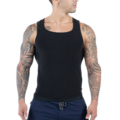 Men's Heat-Trapping Sweat Vest Color Black