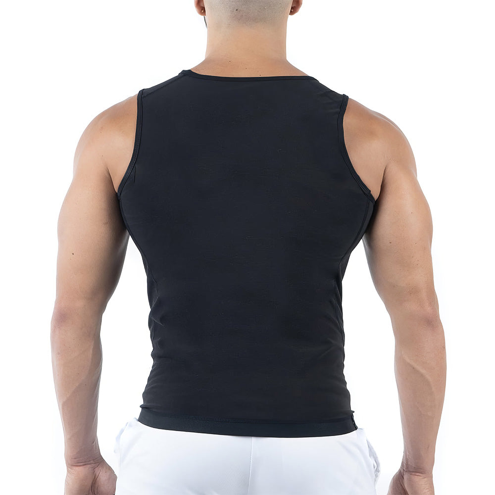 Men's Heat-Trapping Sweat Vest Color Black